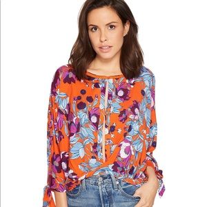 Free People Keepin’ On Printed Tee